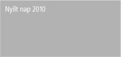 Nyíltnap 2010