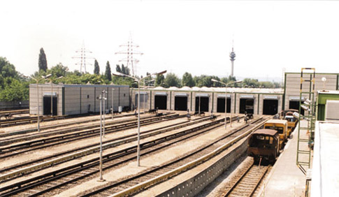 Depot of Metro Line 3 at Kőér utca