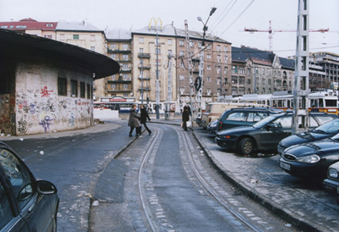 A Móricz Zsigmond körtér régen és most