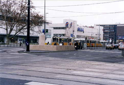 A 4-es villamos végállomása